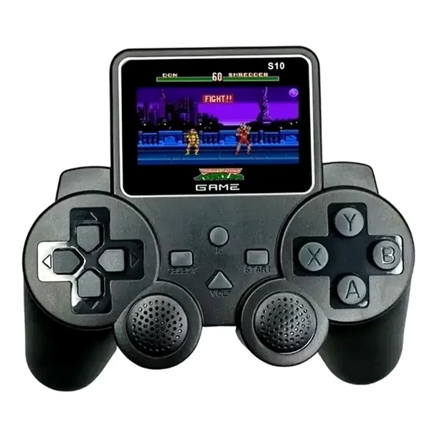 Игровая приставка портативная с экраном 3 дюйма 900 игр для развлечений модель S10 цвет черный - изображение 9