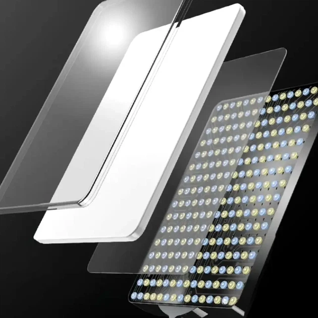 Світлодіодна LED лампа чорна вологостійка фара та мигалка на підсідельний штир модель L-3560 - зображення 7