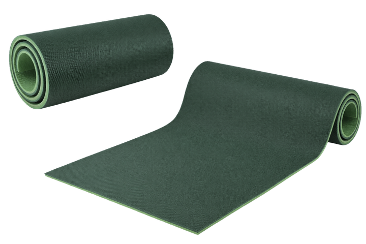 Коврик туристический двухслойный Rocktrail 180x55 см 1.2 см пенополиэтилен Хаки каремат - изображение 2