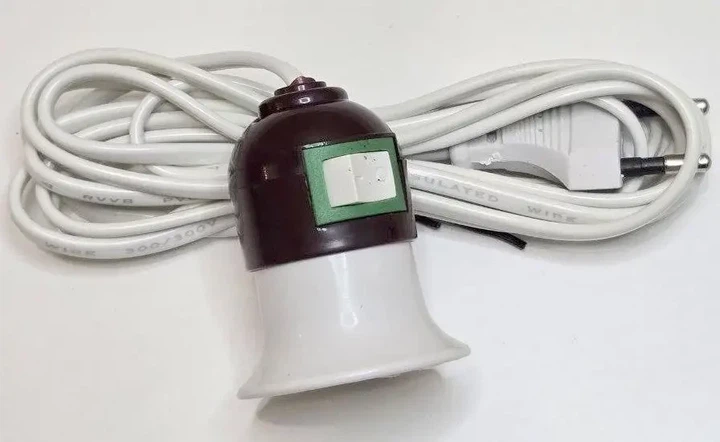 Удлинитель с патроном E27 5 м 10 А Белый - изображение 4