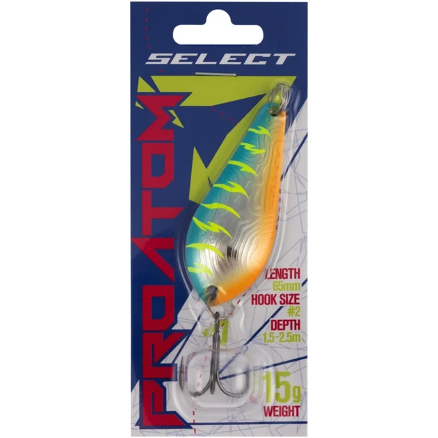 Блешня Select ProAtom 15.0g 65mm #15 - зображення 2