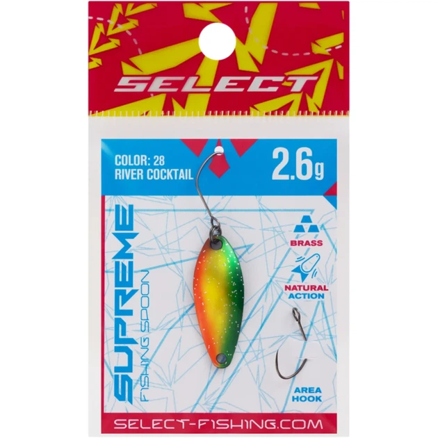Блесна Select Supreme 2.6g 30mm #28 River Cocktail - изображение 2