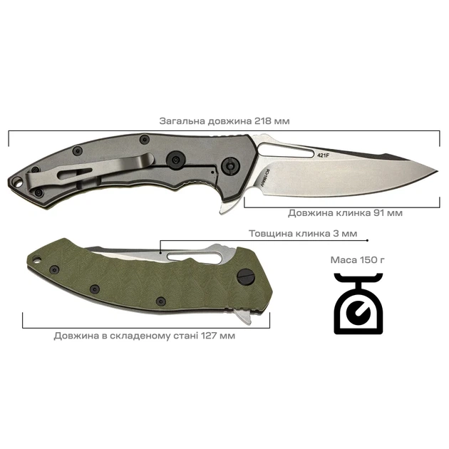 Нож Skif Shark II SW Olive - изображение 9