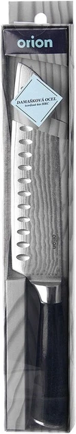 Nóż Santoku Orion Damascus stalowy 31 cm (8592381191030) - obraz 6