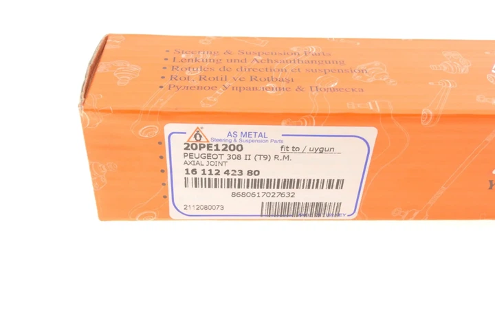 Тяга керма ASMETAL 20PE1200 Peugeot 308 1611242380 - изображение 6