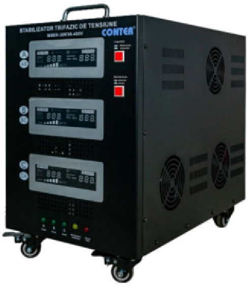 Стабілізатор напруги Conter MSER-30 KVA /24 KW-400 V-V2 трифазний (YT45635) - Фото 1 Стабілізатор напруги Conter MSER-30 KVA /24 KW-400 V-V2 трифазний (YT45635) - зображення 1