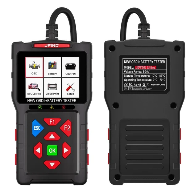Универсальный OBD2 сканер JF700 Ultra - Фото 2 Универсальный OBD2 сканер JF700 Ultra - изображение 2