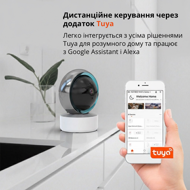 Цифровая Wi-Fi видеоняня с ночным видением и двусторонней связью Deyric SP01 - изображение 3