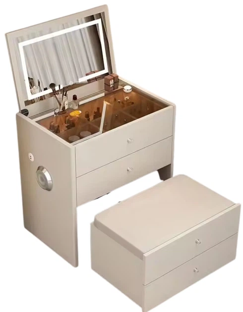 Туалетний столик Hedo для макіяжу Smart 50 см Білий (5904041148422) - зображення 4