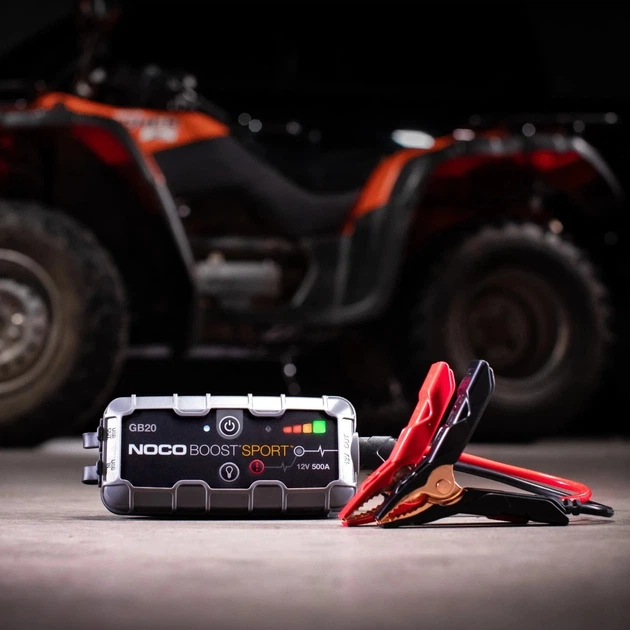 Оригінальний Пусковий Пристрій Noco GB20 Boost 12V 500A Jump Starter - изображение 3