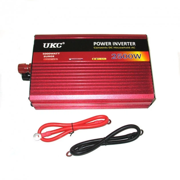 Інвертор перетворювач напруги AC/DC UKC BR-2500M/4820 24V/220V/2500W - зображення 5