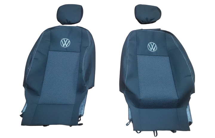 Чехлы на сиденье в авто, модельные, авточехлы VOLKSWAGEN Polo с 2010 г. Деленная спина и сидение - изображение 6