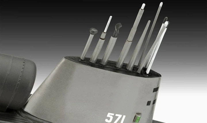 Model do sklejania Revell REV-05184 USS Nautilus Skala 1:305 30 elementów (4009803051840) - obraz 4