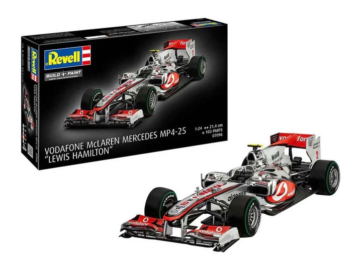 Model do sklejania Revell Vodafone McLaren Mercedes MP4-25 L. Hamilton Skala 1:24 103 elementy (4009803070964) - obraz 3