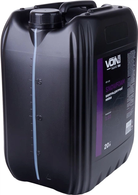 Автошампунь концентрат VOIN SnowFoam друга фаза 1:10 pH7 20 л (VSF-120) - Фото 2 Автошампунь концентрат VOIN SnowFoam друга фаза 1:10 pH7 20 л (VSF-120) - зображення 2