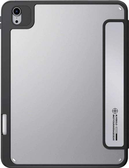 Etui z klapką SkinArma Kira Kobai do Apple iPad Air 11" (M2) / Air 10.9" (4th, 5th gen) / Pro 11" (3rd, 4th gen) Chrome (SK-PDA11G6-KKLSIL) - obraz 2