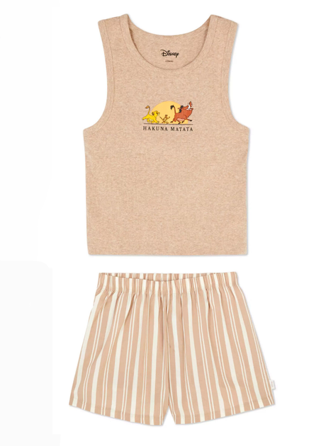 Пижама Primark DISNEY LION KING XXL комплект для дома и сна Коричневый (9020) - изображение 6