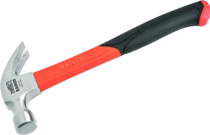 Młotek do gwoździ Bahco z gumowym uchwytem i zakrzywionym pazurem 567 g (428F-20) - obraz 2