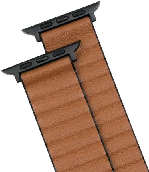 Pasek Beline Magnetic Pro do Apple Watch Series 1/2/3/4/5/6/7/8/SE/SE2/Ultra 42-49 mm Brown/Black (5905359818755) - obraz 3