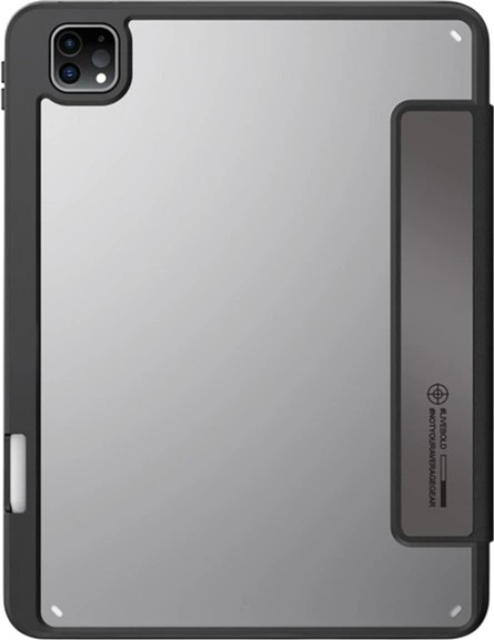 Etui z klapką SkinArma Kira Kobai do Apple iPad Air Pro 11" (7th gen) Gunmetal (SK-PDP11G5-KKDSIL) - obraz 2