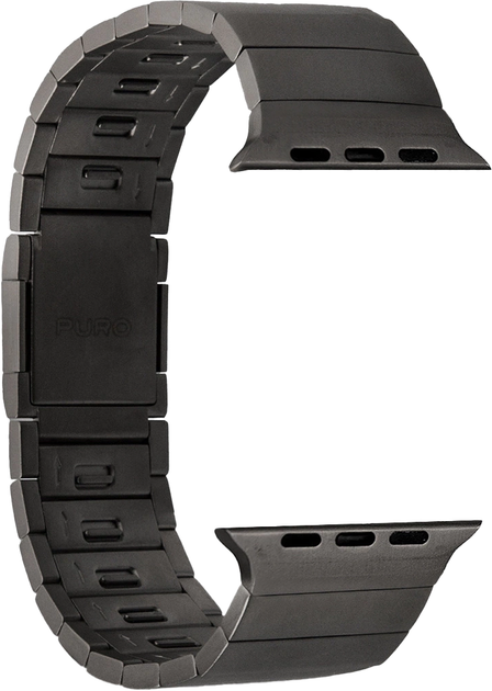 Pasek Puro TITAN do Apple Watch 42/44/45/49mm Black (8018417497575) - obraz 2