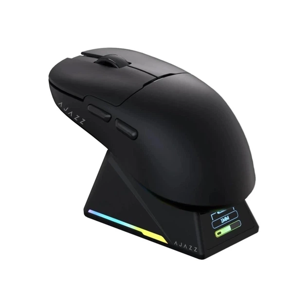 Мышка Ajazz AJ159 APEX Wireless/Bluetooth/USB Черная - изображение 2