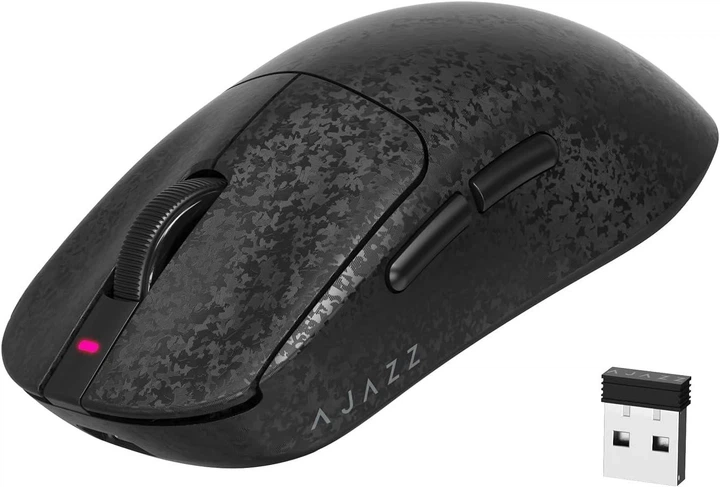 Игровая беспроводная мышь AJAZZ AJ199 Black PAW3311, 24000 DPI, 500mAh, 2.4G/Bluetooth/Кабель - изображение 2