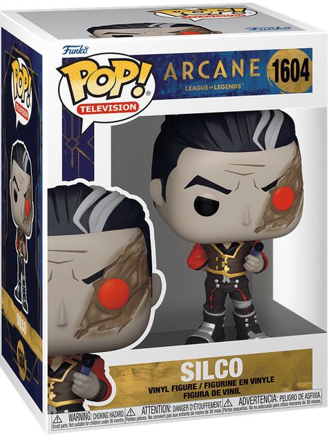 Ігрова фігурка Funko Сілко - Funko pop Arcane #1604: Silco - Фото 1 Ігрова фігурка Funko Сілко - Funko pop Arcane #1604: Silco - зображення 1