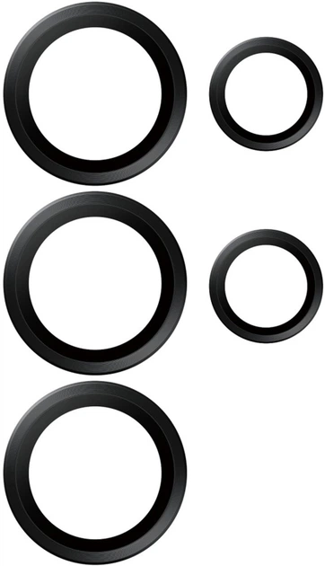 Захисне скло Panzer Glass Hoops Lens Protector для Samsung Galaxy S25 Ultra Black (PGRHOBLG38488) - зображення 3