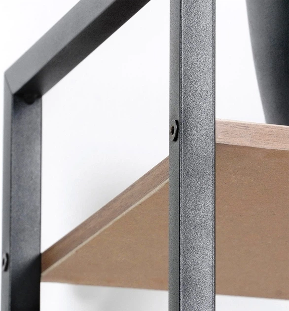 Стелаж металевий Trends 4 You чорний 29.5 × 23.5 × 106.5 см (8721037100595) - зображення 3