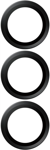 Захисне скло Panzer Glass Hoops Lens Protector для Samsung Galaxy S25 Black (PGRHOBLG38388) - зображення 3