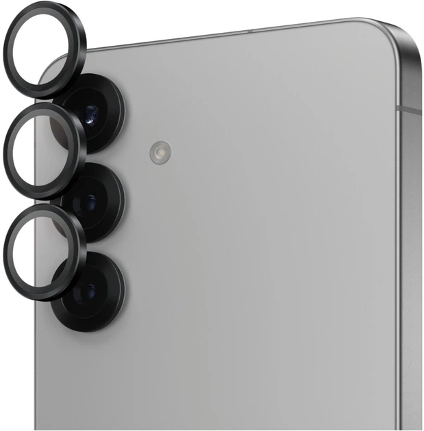 Захисне скло Panzer Glass Hoops Lens Protector для Samsung Galaxy S25+ Black (PGRHOBLG37942) - зображення 2