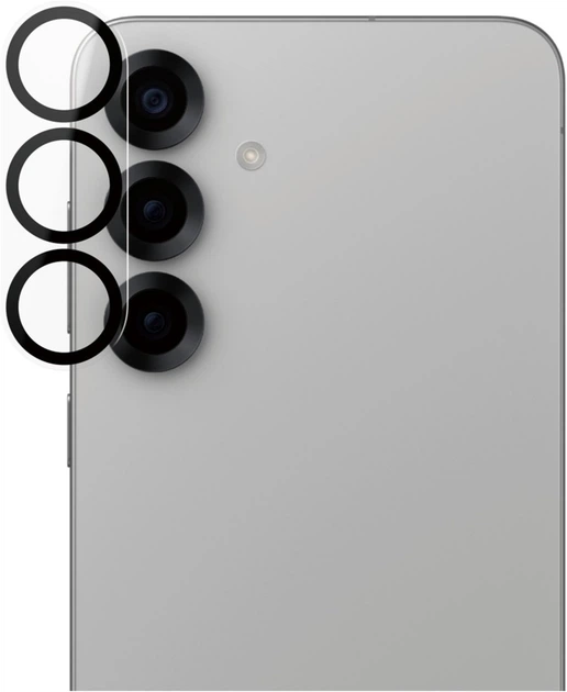 Захисне скло Panzer Glass PicturePerfect Lens Protector для Samsung Galaxy S25+ Transparent (PGRPIPEG37942) - зображення 2