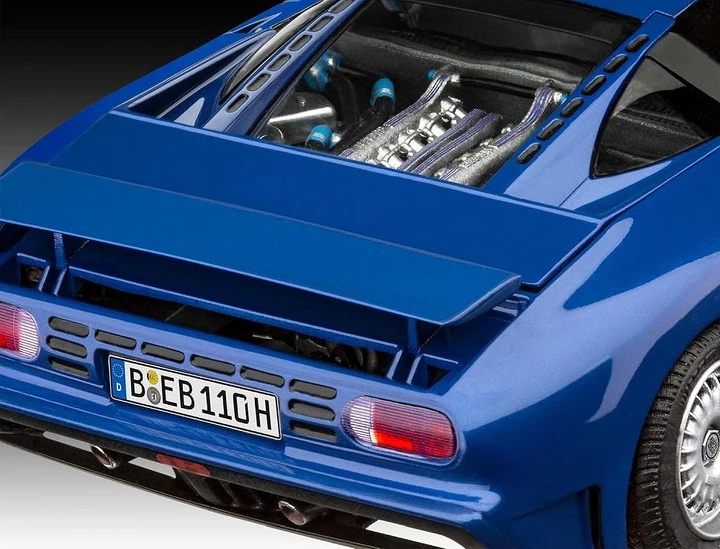 Модель до склеювання Revell REV-07353 Bugatti EB110 Масштаб 1:24 148 деталей (4009803073538) - зображення 4