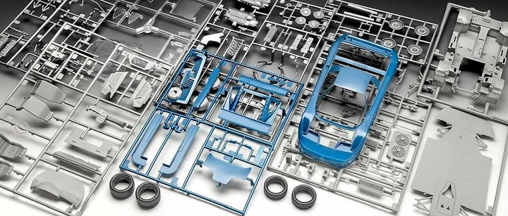 Модель до склеювання Revell REV-07353 Bugatti EB110 Масштаб 1:24 148 деталей (4009803073538) - зображення 6