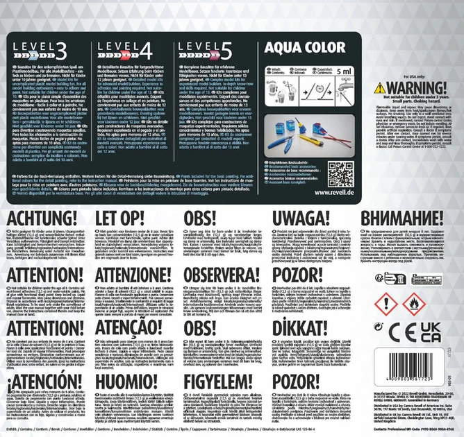 Модель до склеювання Revell RL67723 Lamborghini Revuelto Масштаб 1:24 105 деталей (4009803567723) - зображення 3