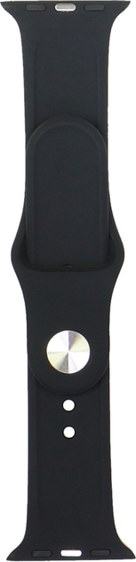 Ремінець Audi Sport Red Logo для Apple Watch 40/41/42 mm Black (6955250228756) - зображення 3