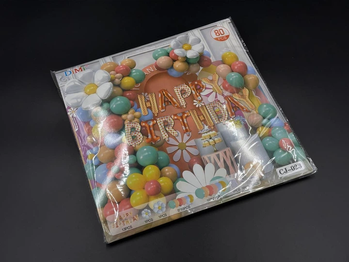 Фотозона з повітряних кульок. Happy Birthday. - изображение 2