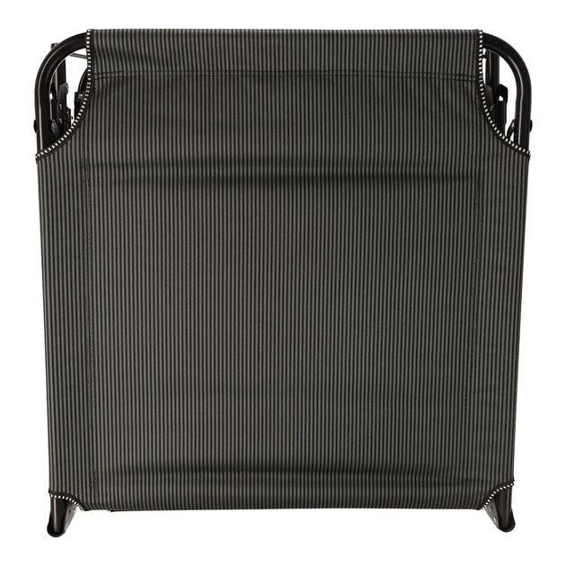 Розкладне ліжко Hedo Premium туристичне 68 x 193 x 30 см Чорне 96885 (5904041121609) - зображення 3