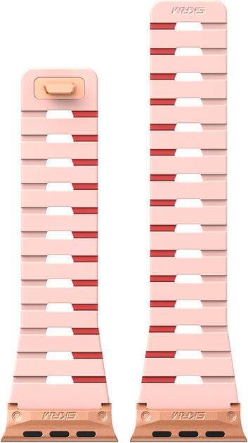 Pasek Skinarma Gemini do Apple Watch 42/41/40 mm Pink (8886461247503) - obraz 3