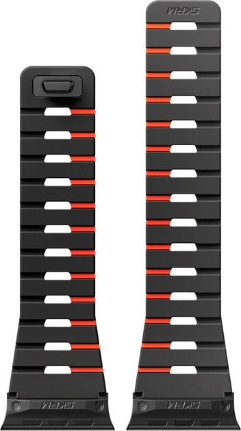 Pasek Skinarma Gemini do Apple Watch 49/46/45/44 mm Dark Grey (8886461247473) - obraz 3