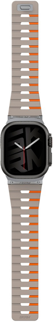 Pasek Skinarma Gemini do Apple Watch 49/46/45/44 mm Gray (8886461247435) - obraz 2