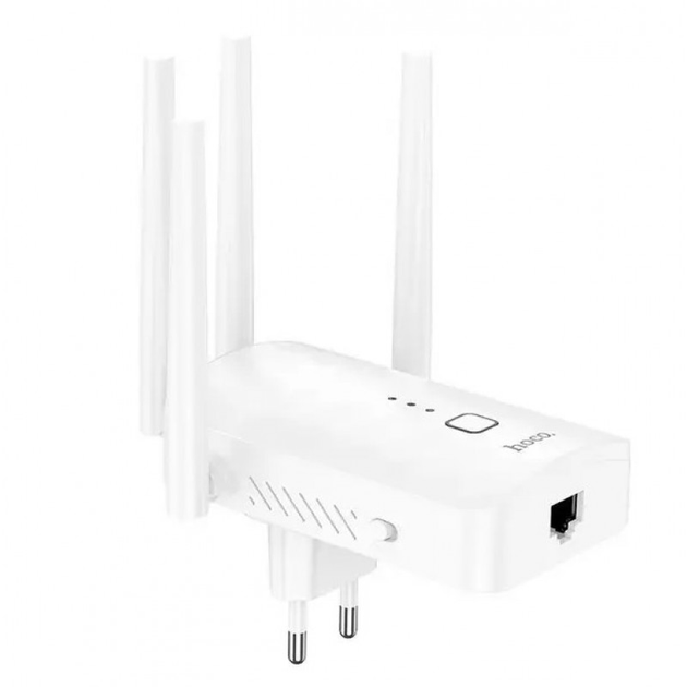 Модем репитер усилитель Wi-Fi сигнала портативный на 4 антенны со скоростью передачи данных до 300Mbps 2.4 ГГц 115×105×105 мм (482626-Prob) Белый - Фото 1 Модем репитер усилитель Wi-Fi сигнала портативный на 4 антенны со скоростью передачи данных до 300Mbps 2.4 ГГц 115×105×105 мм (482626-Prob) Белый - изображение 1