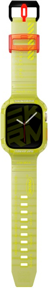 Pasek Skinarma Saido do Apple Watch 45/44 mm Yellow (8886461243475) - obraz 2