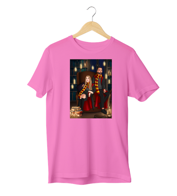Футболка Ponty Shop з вашим фото «Гаррі Поттер» - Рожевий - 2XL - Фото 1 Футболка Ponty Shop з вашим фото «Гаррі Поттер» - Рожевий - 2XL - изображение 1
