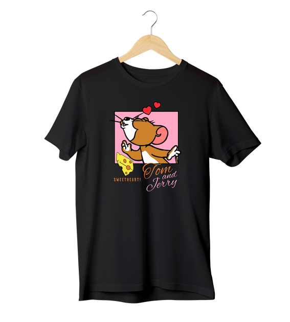Футболка Ponty Shop «Том та джеррі - Джеррі» - Чорний - 2XL - Фото 1 Футболка Ponty Shop «Том та джеррі - Джеррі» - Чорний - 2XL - изображение 1