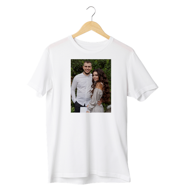 Футболка Ponty Shop з вашим фото "Фото" - Білий - XL - Фото 1 Футболка Ponty Shop з вашим фото "Фото" - Білий - XL - изображение 1