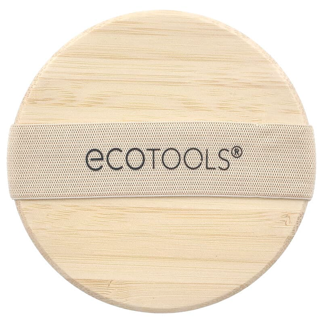 Щітка для сухого масажу EcoTools "Dry Body Brush" бамбукова ручка із синтетичним ворсом / щетиною середньої жорсткості для лімфодренажу тіла від целюліту (1 шт.) - зображення 4