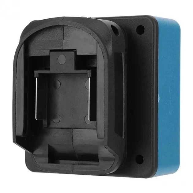 Інверторний адаптер напруги 220V 120W для Li-ion акумуляторів типу Makita 18-21V - зображення 5