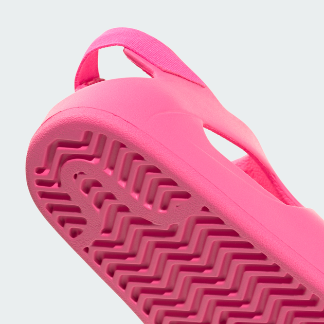 Детские спортивные сандалии для девочки Adidas Campus 00S Foam Slide C HP6979 33 Lucid Pink (4068812770913) - изображение 8